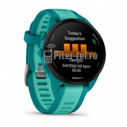 Умные часы Garmin Forerunner 165 Music c бирюзовым ремешком