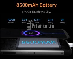 Смартфон Oukitel WP27 12/256Gb Black Blue