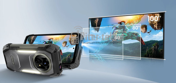 Смартфон Blackview XPLORE 2 Projector 16Gb/1Tb Black