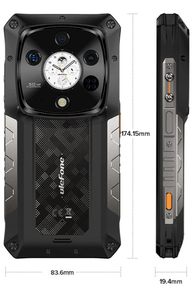 Смартфон Ulefone Armor 28 Pro 16/512Gb Epic Black