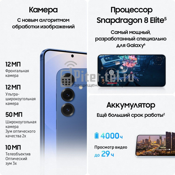 Смартфон Samsung Galaxy S25 12/128Gb