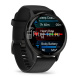 Умные часы Garmin Venu 3 45mm Advanced GPS Smartwatch Black с черным ремешком